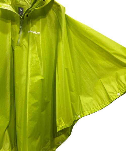 mont-bell（モンベル）mont-bell (モンベル) ポンチョ 黄緑 サイズ:Sの古着・服飾アイテム