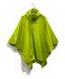 mont-bell（モンベル）の古着「ポンチョ」｜黄緑