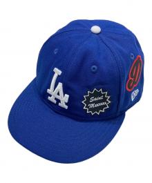 New Era×SAINT MICHAEL（ニューエラ×セントマイケル）の古着「キャップ」｜ブルー