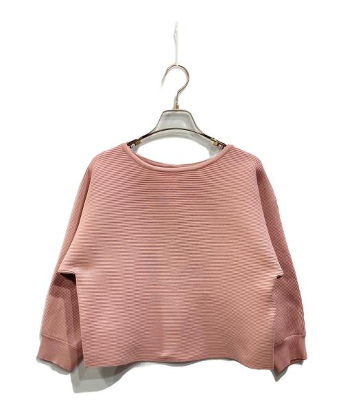 ANAYI（アナイ）ANAYI (アナイ) リップル プルオーバー ピンク サイズ:38の古着・服飾アイテム
