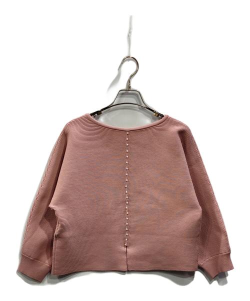 ANAYI（アナイ）ANAYI (アナイ) リップル プルオーバー ピンク サイズ:38の古着・服飾アイテム