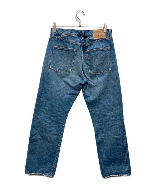 Hysteric Glamour（ヒステリックグラマー）Hysteric Glamour (ヒステリックグラマー) ストレートデニムパンツ ブルー サイズ:W30の古着・服飾アイテム