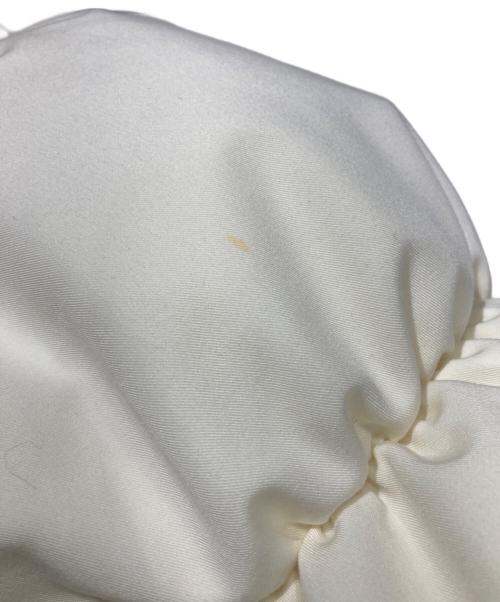 pinue（ピヌエ）pinue (ピヌエ) ボリュームスリーブダウンジャケット ホワイト サイズ:表記なしの古着・服飾アイテム