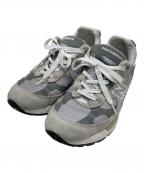 NEW BALANCEニューバランス）の古着「ローカットスニーカー」｜グレー