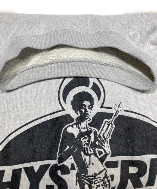 Hysteric Glamour（ヒステリックグラマー）Hysteric Glamour (ヒステリックグラマー) DYNAMITE ANGELスウェット グレー サイズ:Lの古着・服飾アイテム