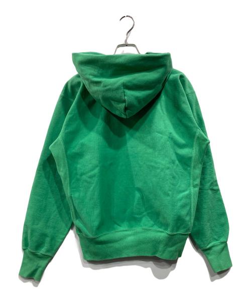 AURALEE（オーラリー）AURALEE (オーラリー) SUPER MILLED SWEAT P/O PARKA グリーンの古着・服飾アイテム