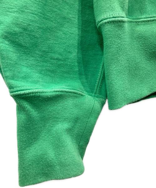 AURALEE（オーラリー）AURALEE (オーラリー) SUPER MILLED SWEAT P/O PARKA グリーンの古着・服飾アイテム