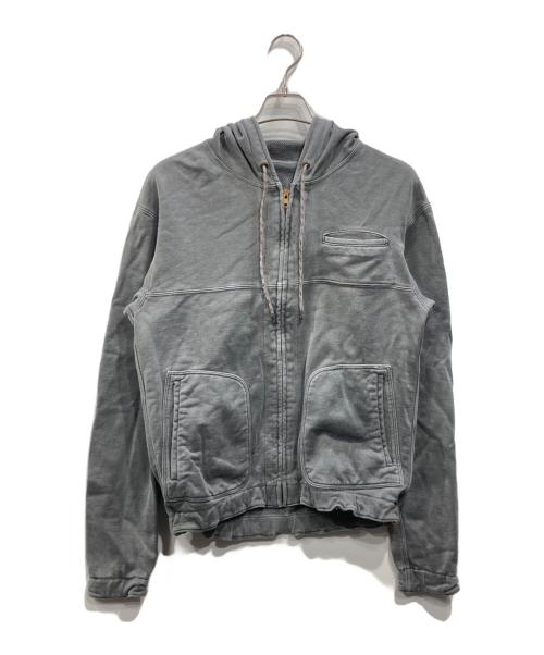 JIL SANDER（ジルサンダー）JIL SANDER (ジルサンダー) ジップパーカー グレー サイズ:Sの古着・服飾アイテム