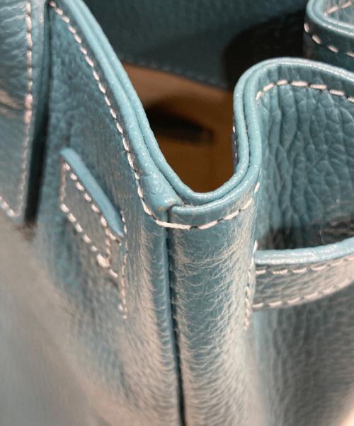 Den HAMANO（デンハマノ）den HAMANO (デンハマノ) Mietia セピアブルーの古着・服飾アイテム