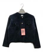 green label relaxingグリーンレーベルリラクシング）の古着「デイリーエリートカーデ」｜ブラック