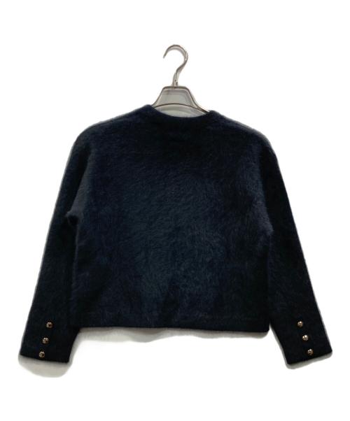 green label relaxing（グリーンレーベルリラクシング）green label relaxing (グリーンレーベルリラクシング) デイリーエリートカーデ ブラック サイズ:Freeの古着・服飾アイテム