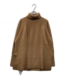 theory（セオリー）の古着「カシミヤタートルネックニット」｜ブラウン