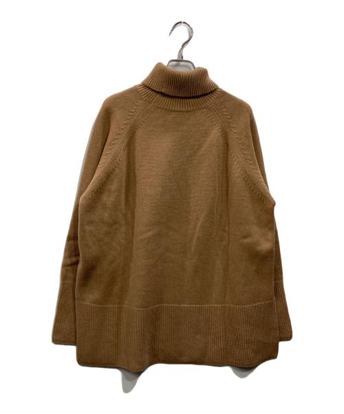 theory（セオリー）theory (セオリー) カシミヤタートルネックニット ブラウン サイズ:Lの古着・服飾アイテム