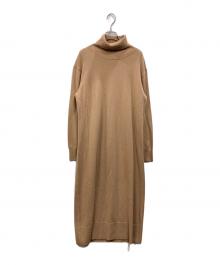 theory（セオリー）の古着「lana cash tnk knit dress」｜ブラウン