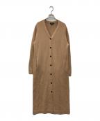 theoryセオリー）の古着「Lana Cash Full Lngth Cadi」｜ブラウン