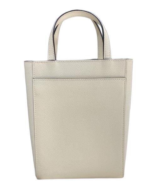 bonaventura（ボナベンチュラ）BONAVENTURA (ボナベンチュラ) ノブレッサミニショッパーバッグ アイボリーの古着・服飾アイテム