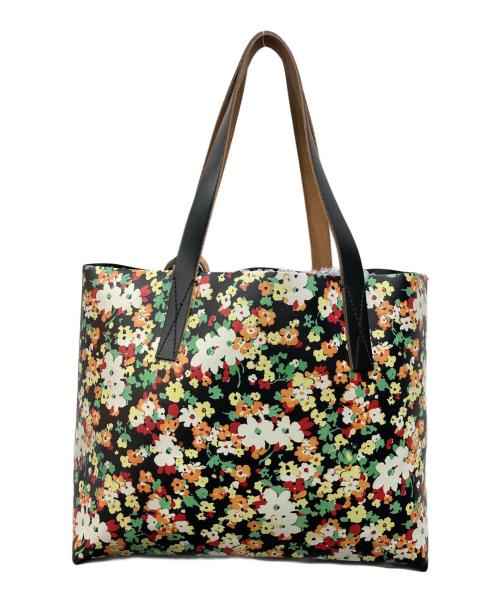 MARNI（マルニ）MARNI (マルニ) LOVERS PRAIRIEプリント ショッピングバッグ ブラックの古着・服飾アイテム