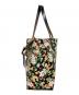 MARNI (マルニ) LOVERS PRAIRIEプリント ショッピングバッグ ブラック：13000円