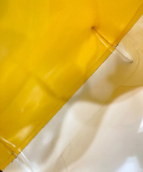 MARNI（マルニ）MARNI (マルニ) ORCHIDSプリント PVCショッピングバッグ ホワイト×イエローの古着・服飾アイテム