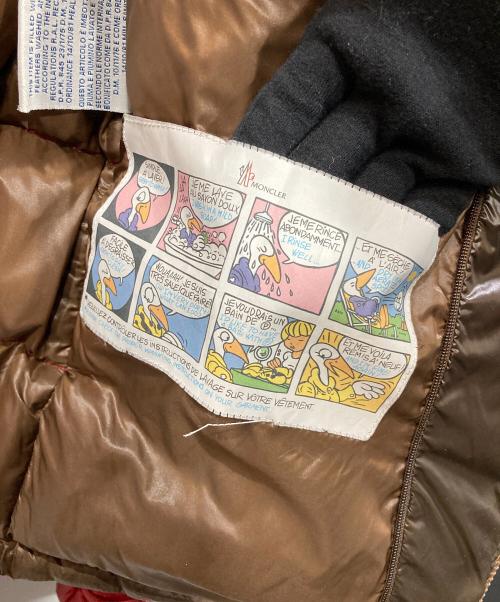 MONCLER（モンクレール）MONCLER (モンクレール) ZIN レッドの古着・服飾アイテム