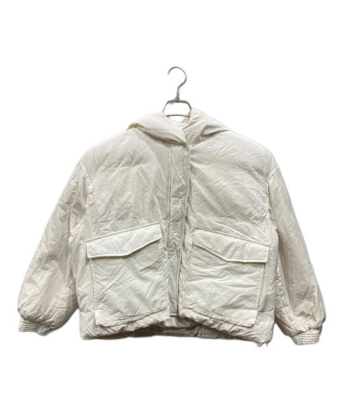COCODEAL（ココディール）COCODEAL (ココディール) 中綿ジャケット ホワイト サイズ:Sの古着・服飾アイテム