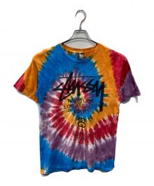 stussy（ステューシー）の古着「ワールドツアータイダイTシャツ」｜マルチカラー