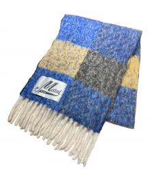 MARNI（マルニ）の古着「アルパカ混大判マフラー」｜ブルー