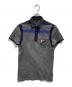 GUCCI（グッチ）の古着「Hysteria Accent Colorblock Pattern Polo Shirt」｜グレー