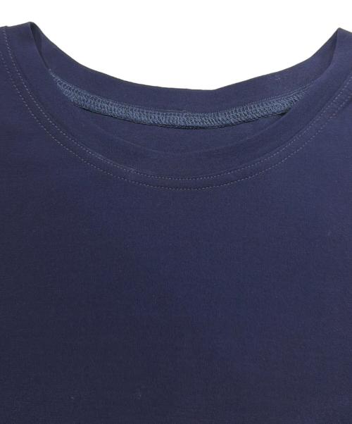 TOKUKO1erVOL（トクコプルミエヴォル）TOKUKO1erVOL (トクコプルミエヴォル) プリントカットソー ネイビー サイズ:Mの古着・服飾アイテム