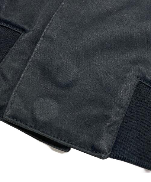 BALENCIAGA（バレンシアガ）BALENCIAGA (バレンシアガ) Zip detailed bomber jacket ブラック サイズ:46の古着・服飾アイテム