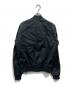 BALENCIAGA (バレンシアガ) Zip detailed bomber jacket ブラック サイズ:46：25000円