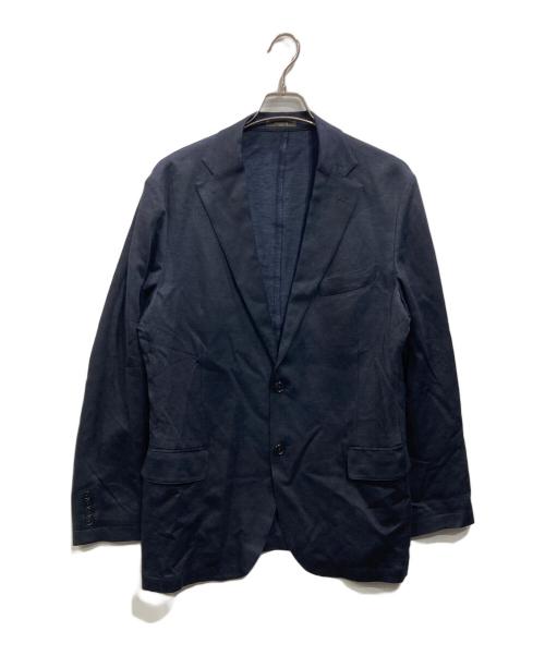 MACKINTOSH LONDON（マッキントッシュ ロンドン）MACKINTOSH LONDON (マッキントッシュ ロンドン) ハイツイストジャージージャケット ネイビー サイズ:LLの古着・服飾アイテム