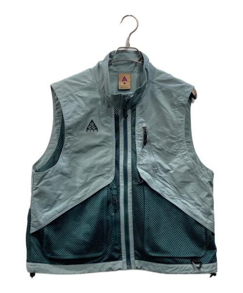NIKE ACG（ナイキエーシージー）NIKE ACG (ナイキエーシージー) ナイロンベスト グリーン サイズ:Mの古着・服飾アイテム