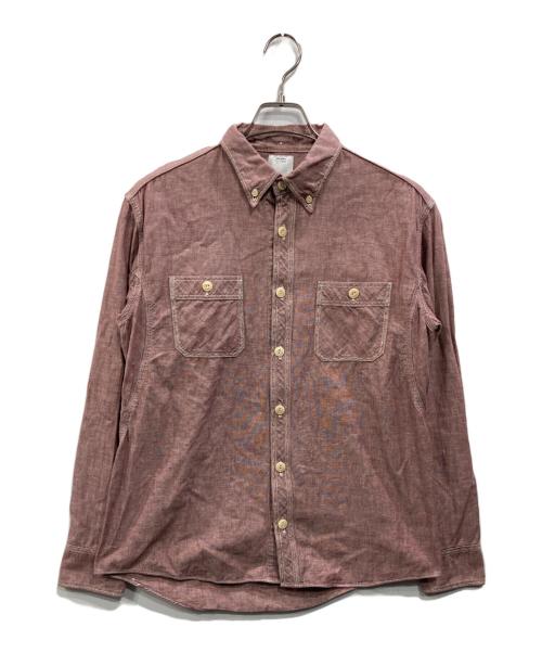 VISVIM（ビズビム）VISVIM (ビズビム) 長袖シャツ ブラウン サイズ:2の古着・服飾アイテム