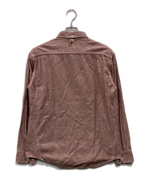 VISVIM（ビズビム）VISVIM (ビズビム) 長袖シャツ ブラウン サイズ:2の古着・服飾アイテム
