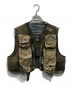 Patagoniaパタゴニア）の古着「フィッシングベスト」｜カーキ