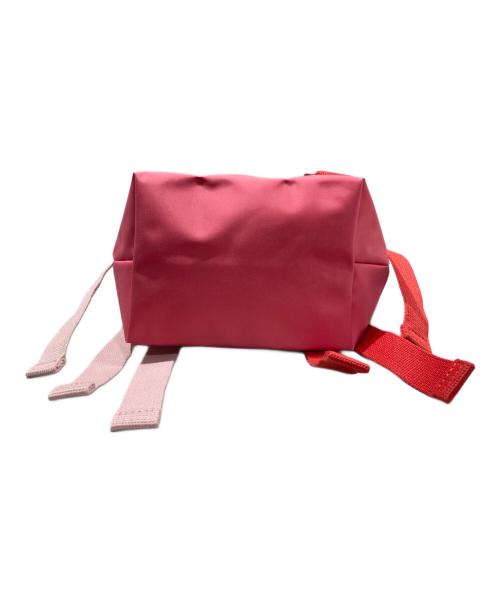 LONGCHAMP（ロンシャン）LONGCHAMP (ロンシャン) リプレイトップハンドルバッグ ピンクの古着・服飾アイテム