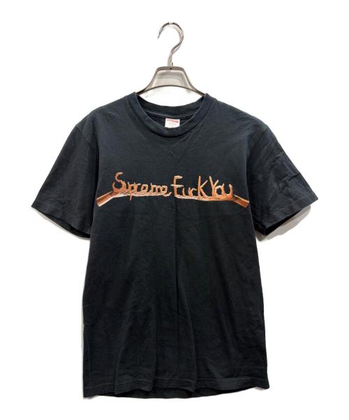 SUPREME（シュプリーム）Supreme (シュプリーム) Fuck You Tee ブラック サイズ:Sの古着・服飾アイテム
