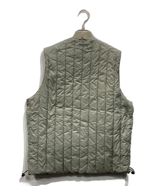 TAION（タイオン）TAION (タイオン) JOURNAL STANDARD relume (ジャーナルスタンダード レリューム) ダウンベスト グレー サイズ:Mの古着・服飾アイテム