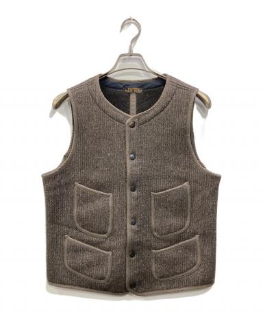 BROWN'S BEACH JACKET ダークグレー ベスト　36 中古・古着通販】BROWN'S BEACH JACKET (ブラウンズビーチジャケット