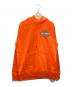 HARLEY-DAVIDSON（ハーレーダビッドソン）の古着「ライジングイーグルフーディ」｜オレンジ
