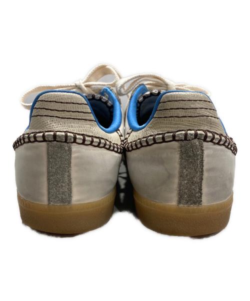 adidas（アディダス）adidas (アディダス) WALES BONNER (ウェールズボナー) スニーカー アイボリー×ブルー サイズ:27の古着・服飾アイテム