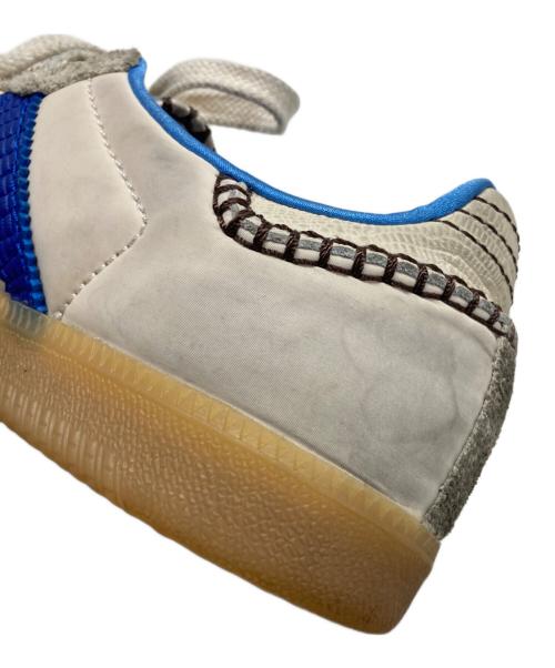 adidas（アディダス）adidas (アディダス) WALES BONNER (ウェールズボナー) スニーカー アイボリー×ブルー サイズ:27の古着・服飾アイテム