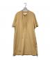 BEATING HEART（ビーティングハート）の古着「ブラウスワンピース」｜ベージュ