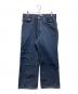 AURALEE（オーラリー）の古着「HARD TWIST DENIM 5P PANTS」｜インディゴ