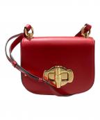PRADAプラダ）の古着「Saddle Shoulder Bag」｜レッド