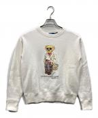 POLO RALPH LAURENポロ・ラルフローレン）の古着「ポロベアスウェット」｜ホワイト