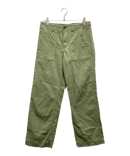 Spick and Span（スピック＆スパン）Spick and Span (スピック＆スパン) ルーズベイカーパンツ グリーン サイズ:Lの古着・服飾アイテム