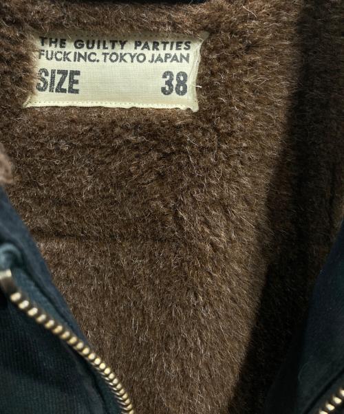 WACKO MARIA（ワコマリア）WACKO MARIA (ワコマリア) N-1デッキジャケット ブラック サイズ:38の古着・服飾アイテム