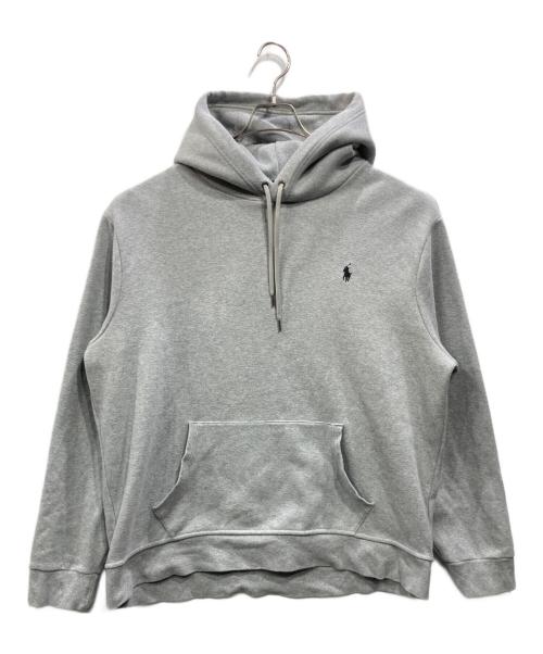 POLO RALPH LAUREN（ポロ・ラルフローレン）POLO RALPH LAUREN (ポロ・ラルフローレン) ロゴ刺繍パーカー グレー サイズ:XLの古着・服飾アイテム